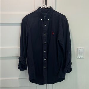 Polo by Ralph Lauren Blue Casual Button Down Shirt with Soft Fabric